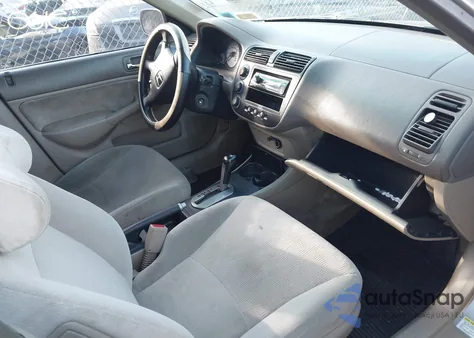 2002 Honda Civic Ex from USA, damaged, VIN 2HGES26872H612530